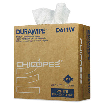 Chicopee® Durawipe Medium-duty Industrial Wipers, 8.8 X 17, White, 110-box, 12 Box-carton freeshipping - TVN Wholesale